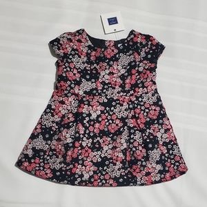 NWT Janie and Jack Baby Girl Floral Dress with Bloomer
